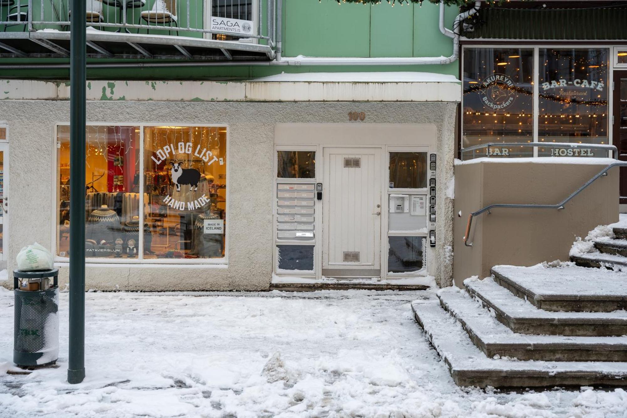 Hafnarstraeti 100, Downtown Apartment Akureyri Kültér fotó